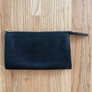 Black Clutch - Faux Designer